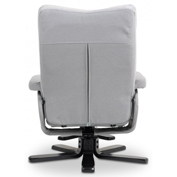 Säädettävä nojatuoli jalkarahilla + Huonekalujen jalat Säädettävä nojatuoli jalkarahilla + Huonekalujen jalat