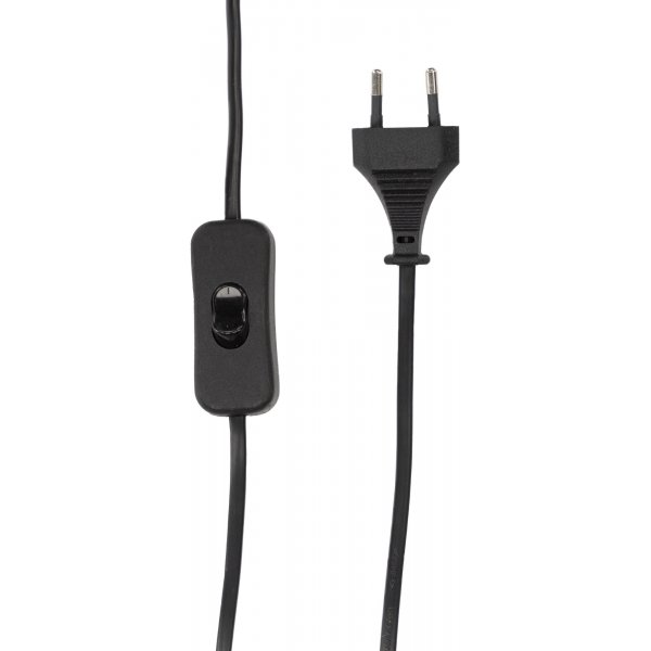 Fj�llen p�yt�valaisin - musta/valkoinen