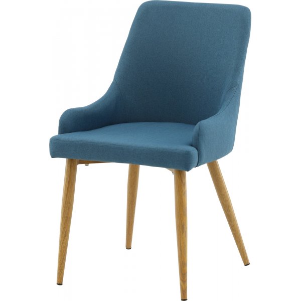 Paradis ruokapydn tuoli - Sininen/tammi