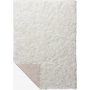 Katy fold 230 x 160 cm - Valkoinen tekoturkis