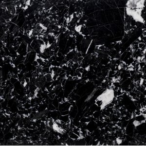 Pytlevy mustaa marmoria - 55 cm