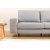 Berliinin divaani sohva oikea - Vaaleanharmaa