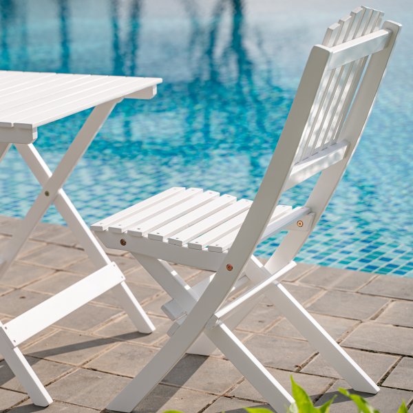 Brännö ruokapöytä valkoinen 65x65 cm Brännö ruokapöytä valkoinen 65x65 cm