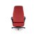 Camaro-nojatuoli Luksus - Musta/punainen PU + Huonekalujen hoitosarja tekstiileille