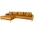 Lido divaani sohva vasen - keltainen