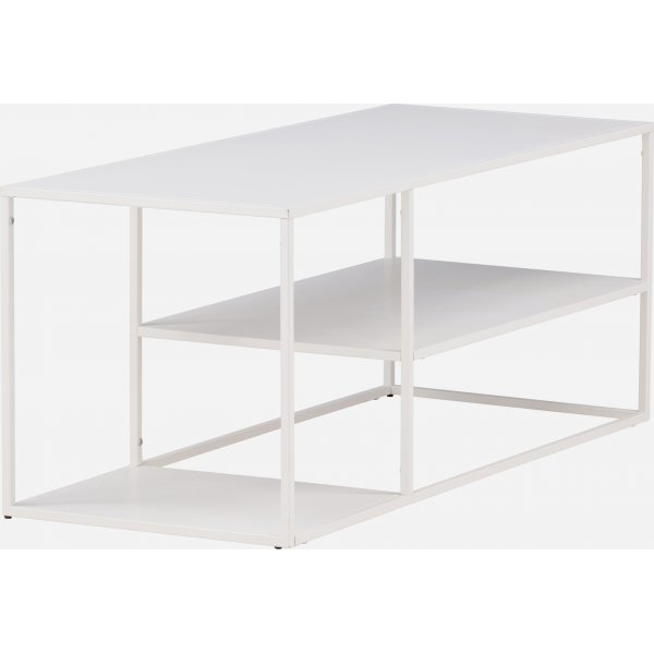 Trène sohvapöytä 120 x 50 cm - Valkoinen Trène sohvapöytä 120 x 50 cm - Valkoinen