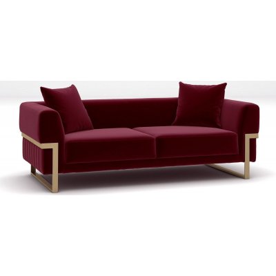Magenta 2-istuttava sohva - punainen