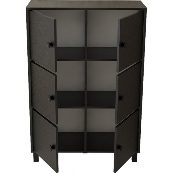 Vilamo kaappi 48 - Musta Vilamo kaappi 48 - Musta