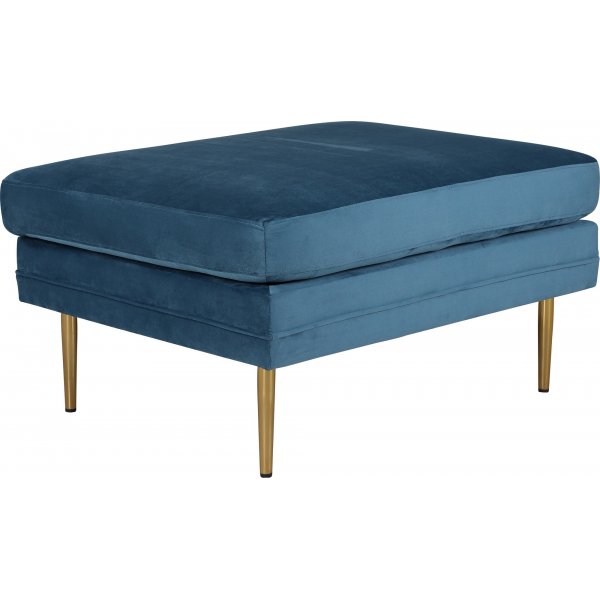 Savanna pouf - Sininen sametti Savanna pouf - Sininen sametti