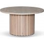 Tauko sohvapydn ymprill - Whitewash / Light Travertine