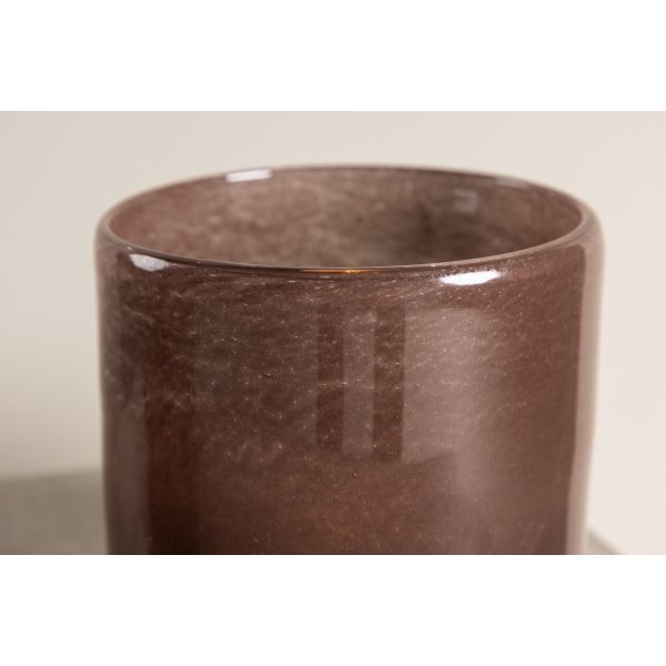 Glora lyhty Ø12 cm - ruskea Glora lyhty Ø12 cm - ruskea