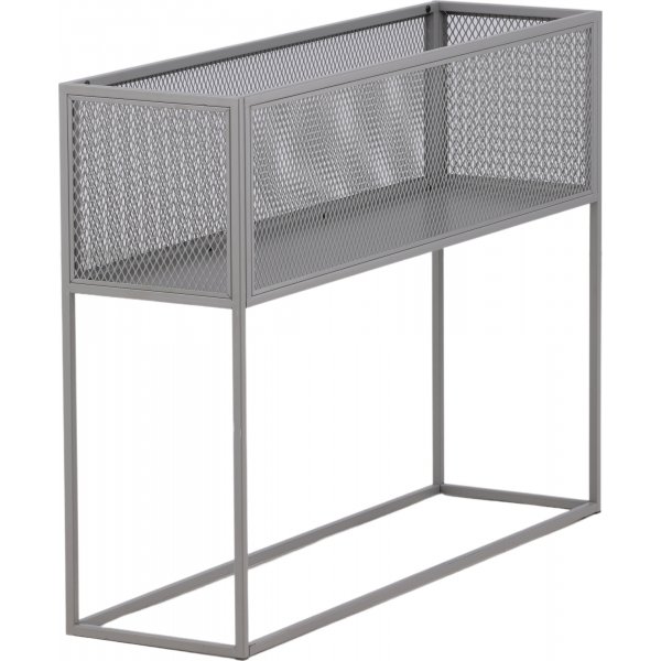 Teo kohokuviohylly - Vaaleanharmaa Teo kohokuviohylly - Vaaleanharmaa