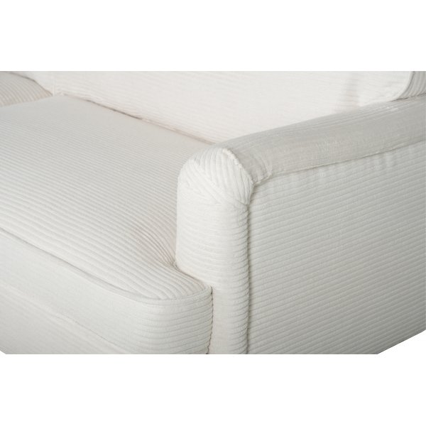 Howard-sohva, 3-istuttava, beige samettia