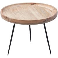 Tessa sohvapöytä Ø50 cm - Puu/musta Tessa sohvapöytä Ø50 cm - Puu/musta