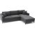 Berliinin divaani sohva oikea - antrasiitti/musta