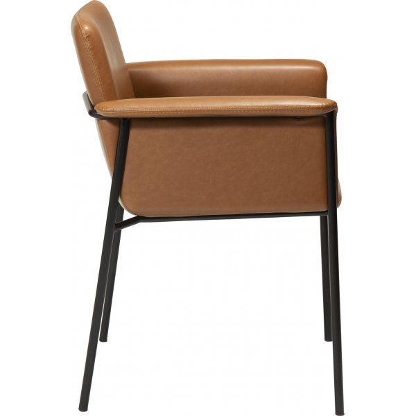 Vale nojatuoli - ruskea PU Vale nojatuoli - ruskea PU