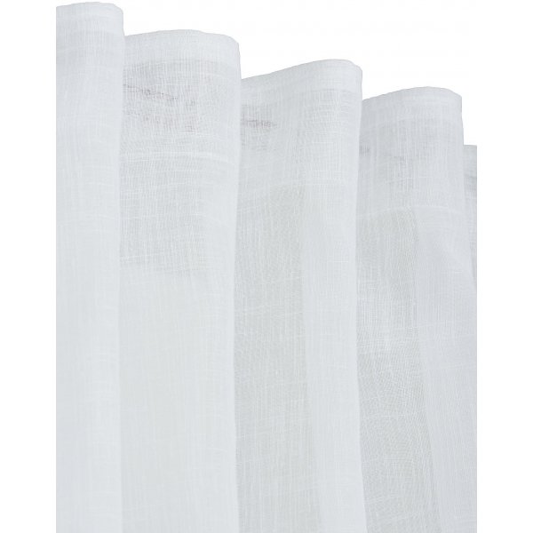 Edith verho 2 kpl 2 x 140 x 280 cm - Valkoinen