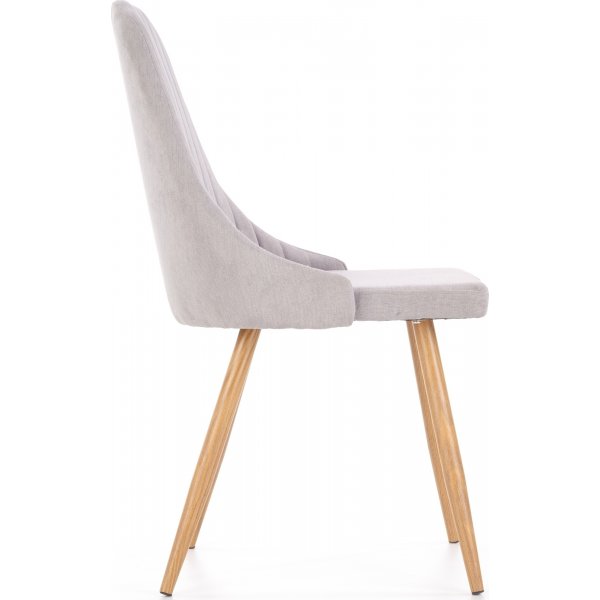 Tuoli Jeremy - Greige & Oak look Tuoli Jeremy - Greige & Oak look