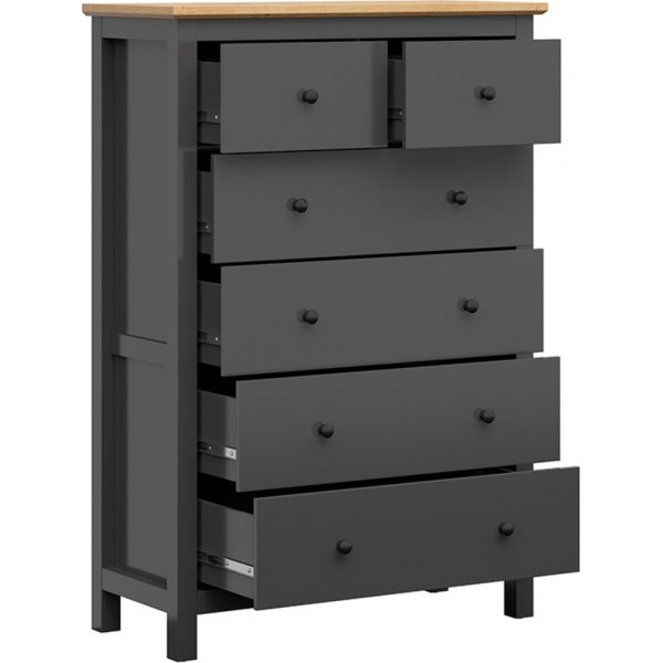 Hesen lipasto 145 cm - Grafiitti Hesen lipasto 145 cm - Grafiitti