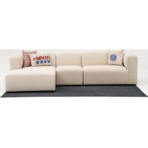 Linden divaani sohva vasen - Cream
