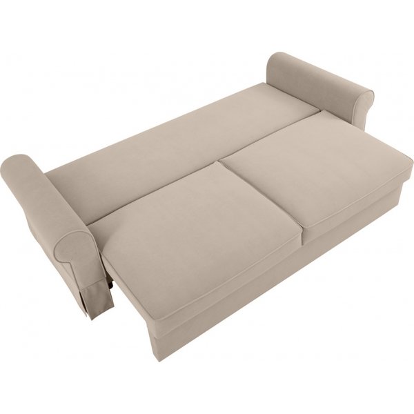 Zoya 3-istuttava vuodesohva - beige Zoya 3-istuttava vuodesohva - beige