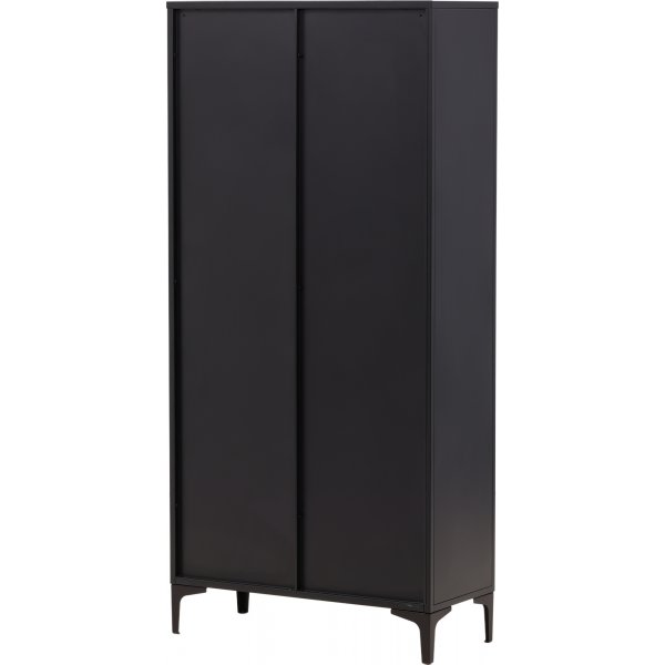 Alexanderin vitriinikaappi - musta