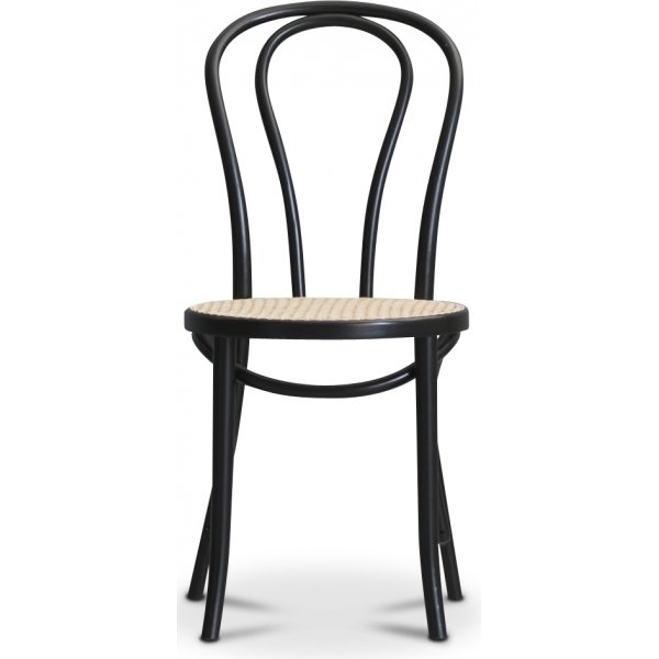 No 18 ruokatuoli rottinkiistuimella - Kaikki värit rungossa No 18 ruokatuoli rottinkiistuimella - Kaikki värit rungossa