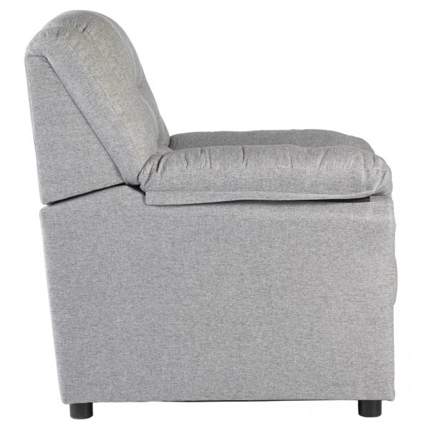 Vera-nojatuoli harmaata kangasta