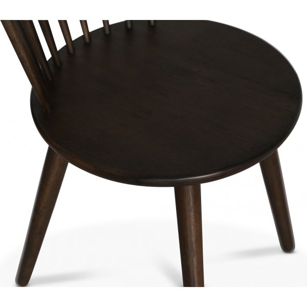 Riiniruoko tuoli ruskea öljytty puu + Huonekalujen jalat Riiniruoko tuoli ruskea öljytty puu + Huonekalujen jalat