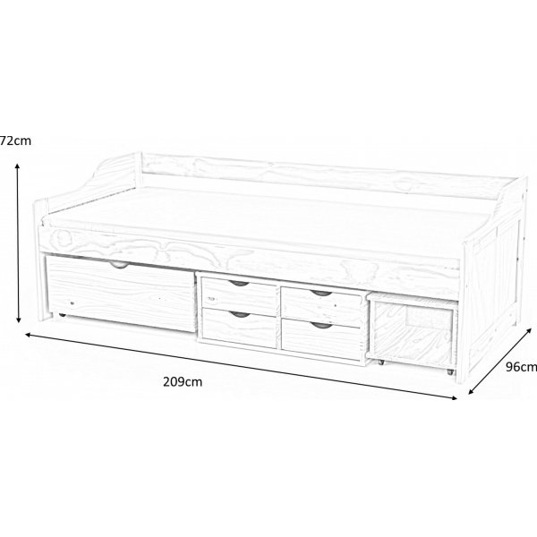 Viktor s�ngyn runko 90x200 cm - M�nty