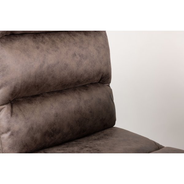 Zizo ruokapöydän tuoli - musta/ruskea Zizo ruokapöydän tuoli - musta/ruskea