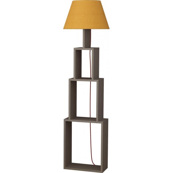 Tornilattiavalaisin - Vaalea mokkanahka/keltainen