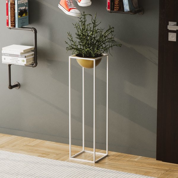 Plato 20 potti - Valkoinen/kulta Plato 20 potti - Valkoinen/kulta