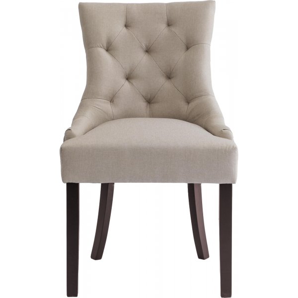 Ruokapydn tuoli beige ruskeilla jaloilla - Tuva