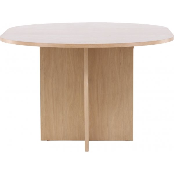 Strada ruokap�yt� 120-170 x 120 cm - Whitewash