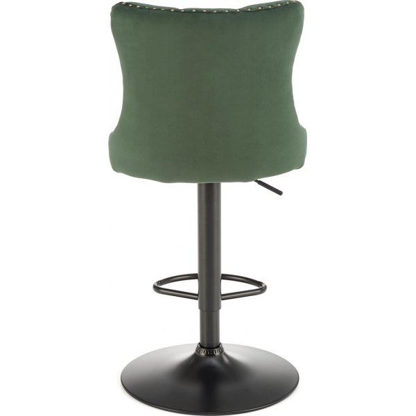 Tummanvihreä baarijakkara kaasujousella Tummanvihreä baarijakkara kaasujousella