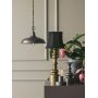 Philadelphia kattovalaisin - Rustic hopea - 35 cm