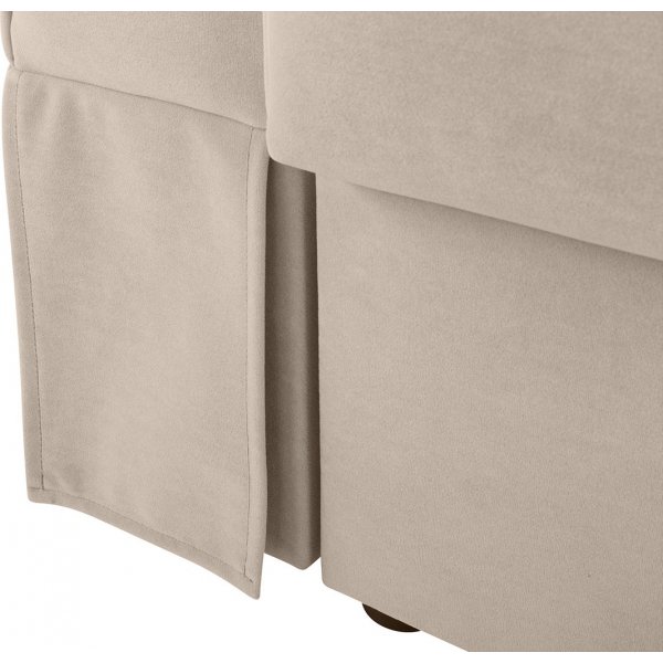 Zoya 3-istuttava vuodesohva - beige Zoya 3-istuttava vuodesohva - beige