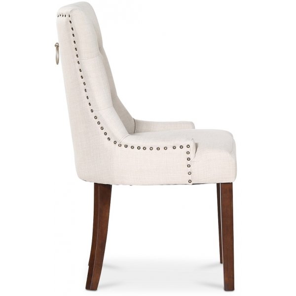 Lamier-ruokailuryhmä, pöytä ja 4 kpl Tuva-tuolia, verhoiltu beigellä kankaalla, varustettu kahvalla + 3.00 x Huonekalujen jalat Lamier-ruokailuryhmä, pöytä ja 4 kpl Tuva-tuolia, verhoiltu beigellä kankaalla, varustettu kahvalla + 3.00 x Huonekalujen jalat