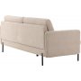 Antibes 2-istuttava sohva - beige/musta