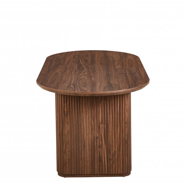 Callum ruokapöytä 180x90 cm - Tummanruskeaksi petsattu tammi Callum ruokapöytä 180x90 cm - Tummanruskeaksi petsattu tammi