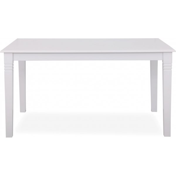 Nidingen valkoinen jatkettava ruokapyt 140-230 cm