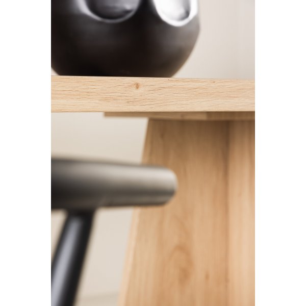 Bootcut ruokapöytä 230 x 115 cm - Whitewash Bootcut ruokapöytä 230 x 115 cm - Whitewash