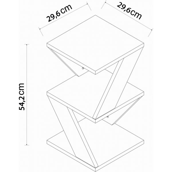 Albeni sivupöytä - mänty Albeni sivupöytä - mänty