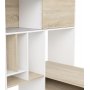 Function Plus -pyt 135,2 x 100,2 x 153 cm - Valkoinen/tammi