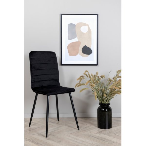 Sirocco Luxury ruokapöydän tuoli - musta Sirocco Luxury ruokapöydän tuoli - musta