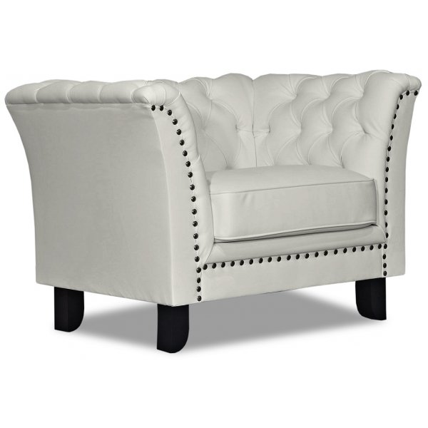 Chester Bridge nojatuoli - valkoinen Pu Chester Bridge nojatuoli - valkoinen Pu