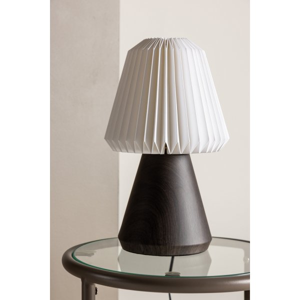 Fj�llen p�yt�valaisin - p�hkin�/valkoinen