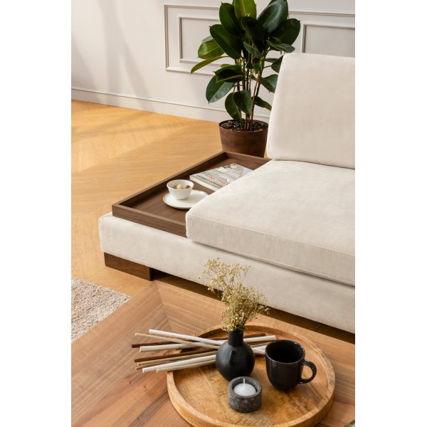 Tulppaani kulmasohva - beige