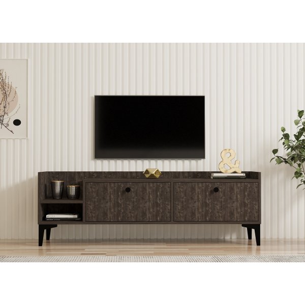 Heflin TV-taso - Ruskea Heflin TV-taso - Ruskea